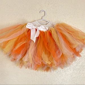 Candy Corn Tutu Halloween Tutu